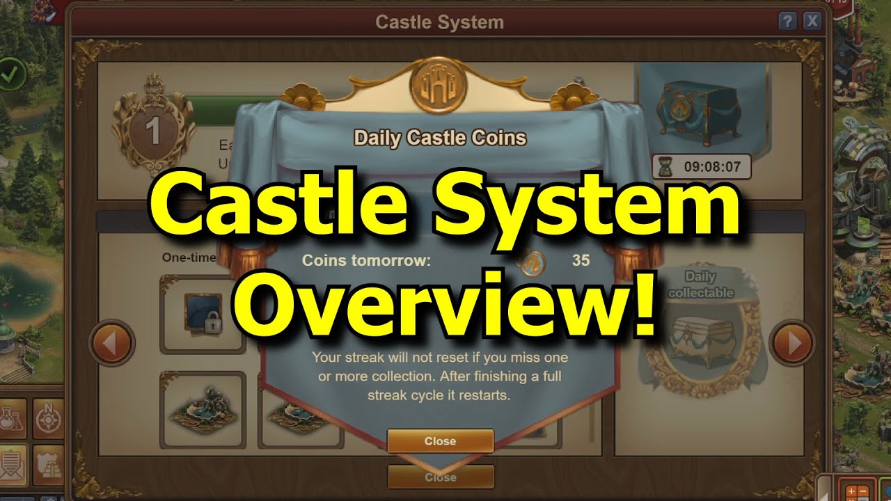 Forge of Empires: Castle System Full Overview! How it Works, Rewards And How to get Points!