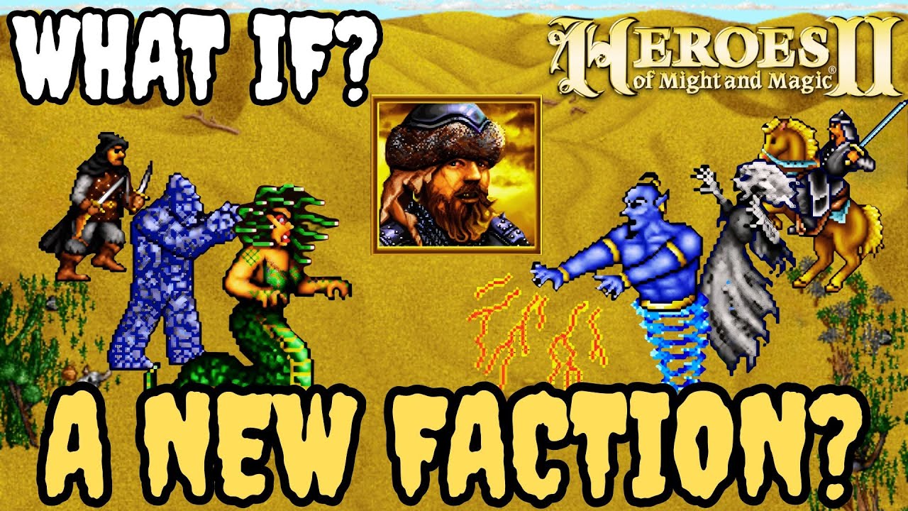 Heroes 2 - What if we create a new faction? /6 epic battles against the original factions.