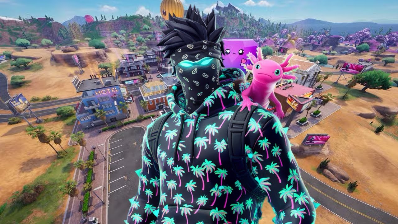 I got a skin in fortnite
