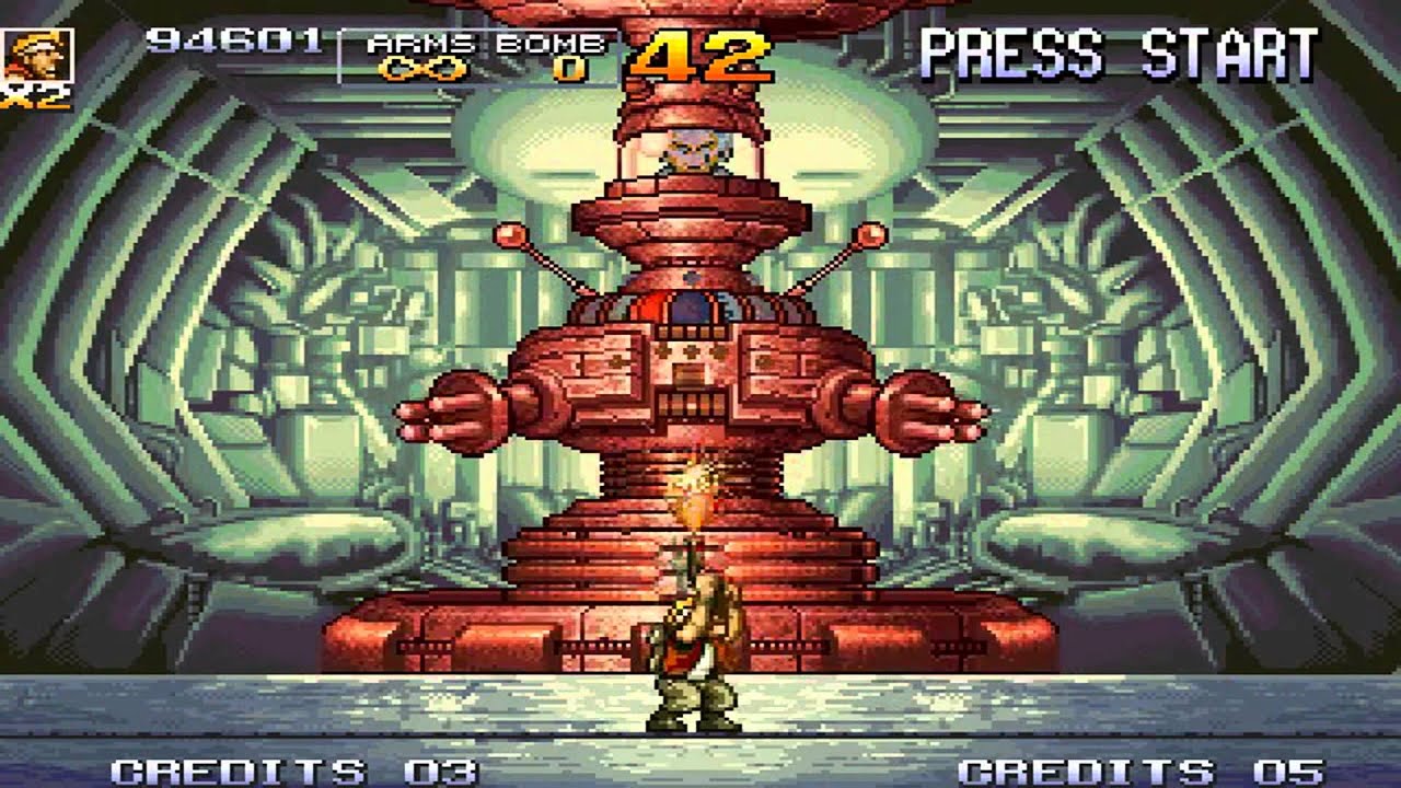Metal Slug 4 Final Boss (No Deaths)