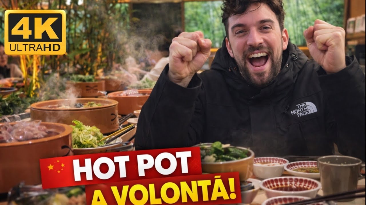 POV 4K - IL MIGLIOR MINI HOT POT IN CINA - 喜家自助火锅