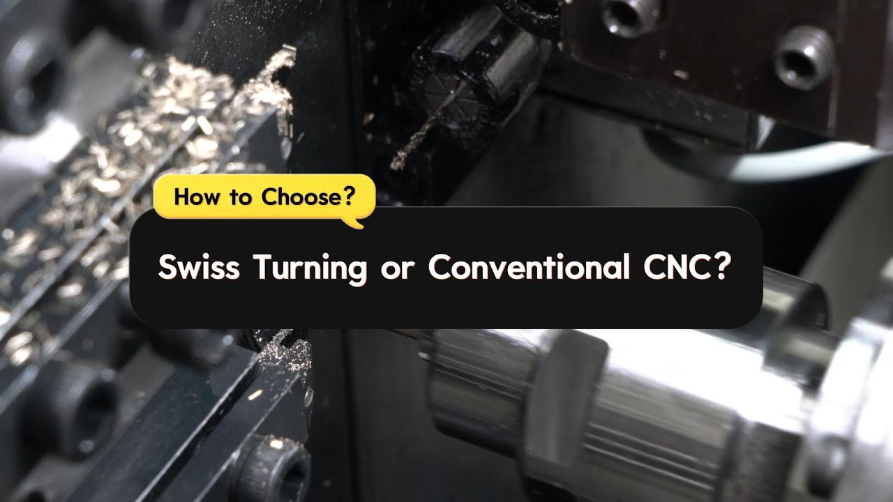 Swiss Turning or Conventional CNC? How to choose? #cnc #turning #machinetools