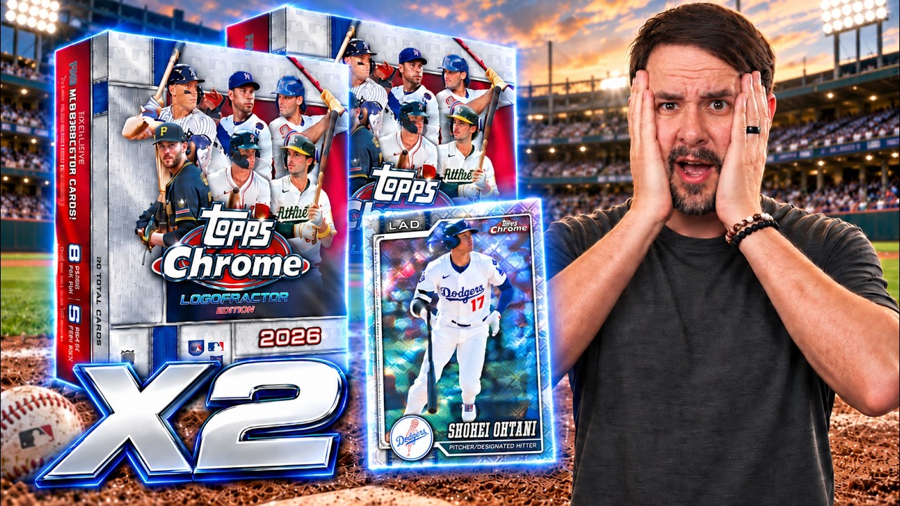 The BEST $120 Baseball Card Box? 2026 Topps Chrome Logofractor
