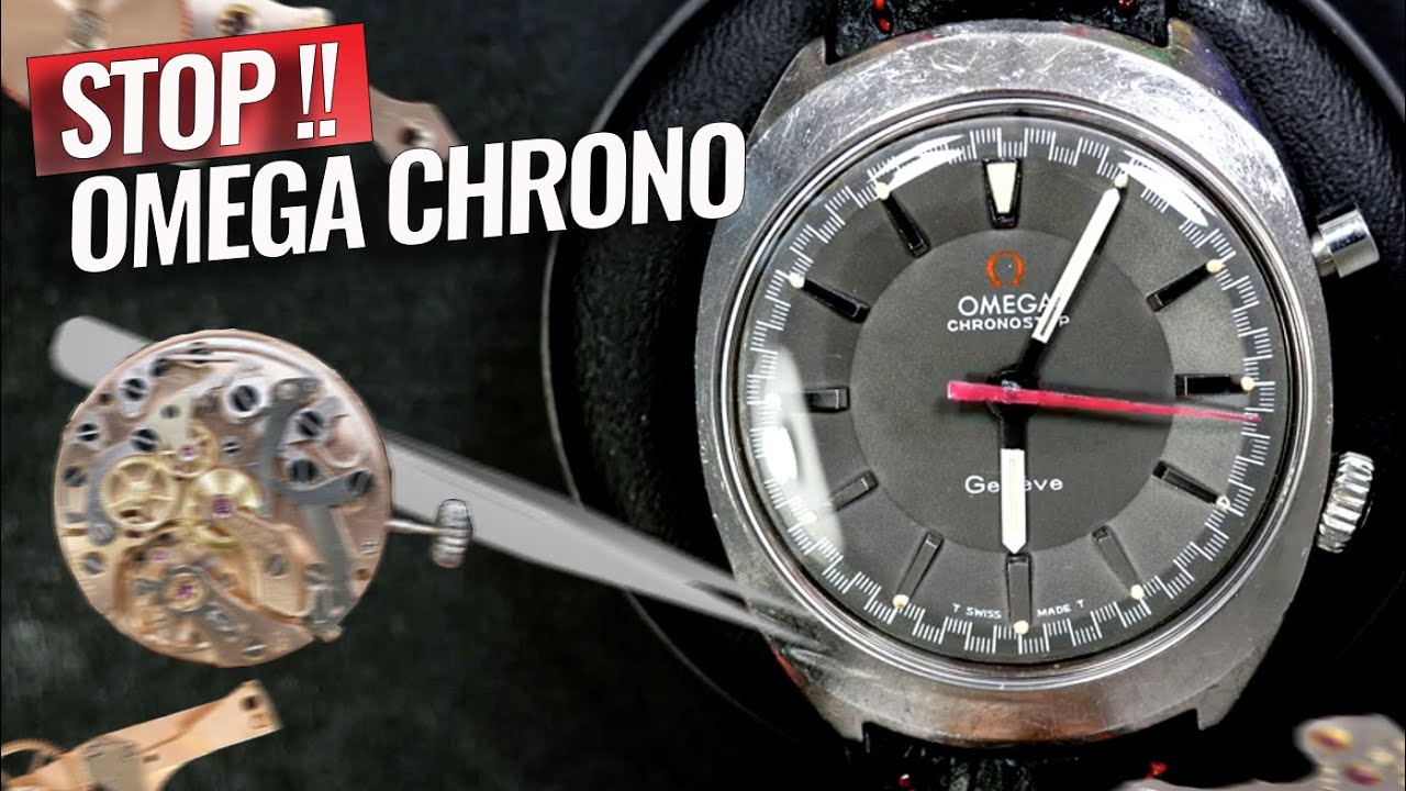 Un Chronographe Unique. Restauration Omega Chronostop