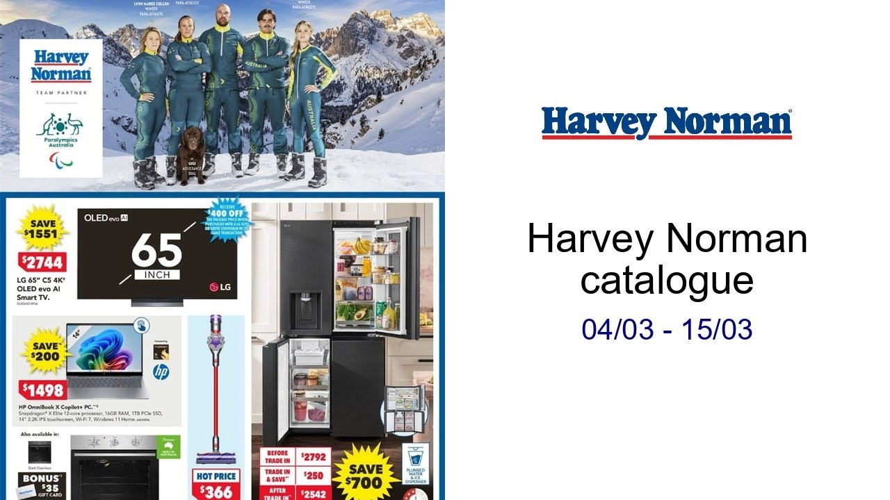 Harvey Norman catalogue  04/03 - 15/03