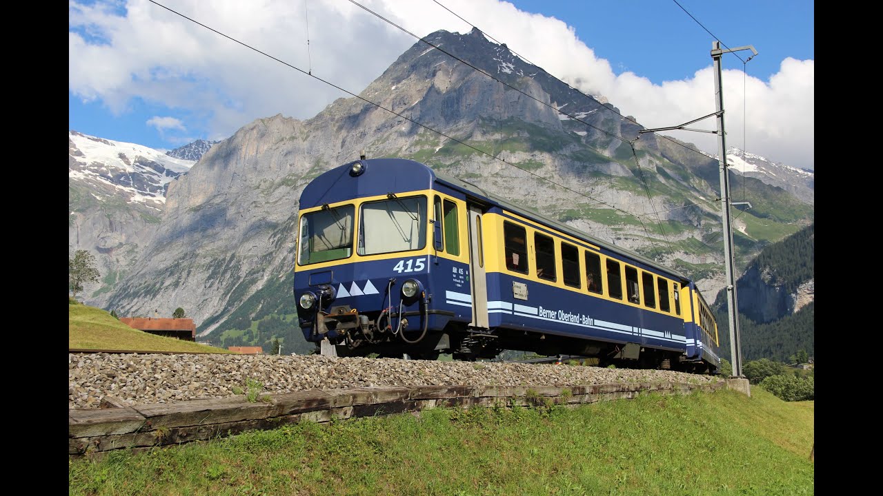 Berner Oberland Bahn/Schynige Platte Bahn im Sommer 2014
