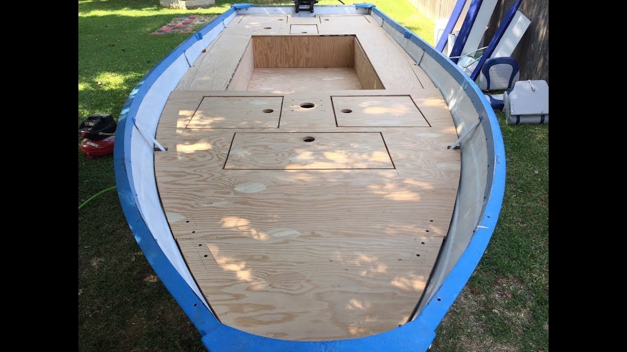 14 FT Utility/Jon Boat Restoration | Framing the Deck (Part 8)