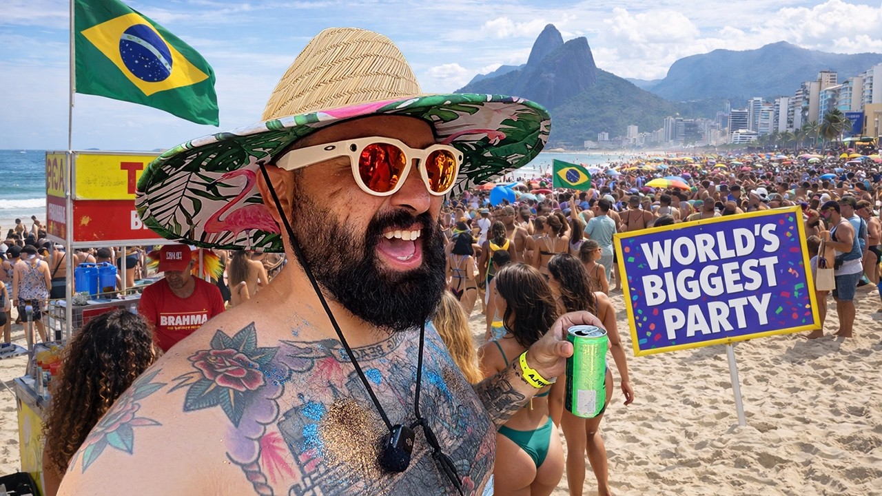 Inside Carnaval in Brazil: The WORLD's LARGEST PARTY 🇧🇷