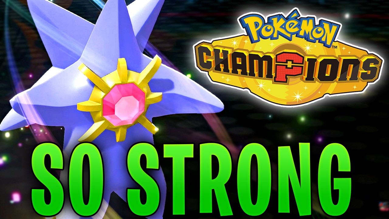 МЕГА СТАРМИЯ ТАК СИЛЬНА в Pokemon Champions!!