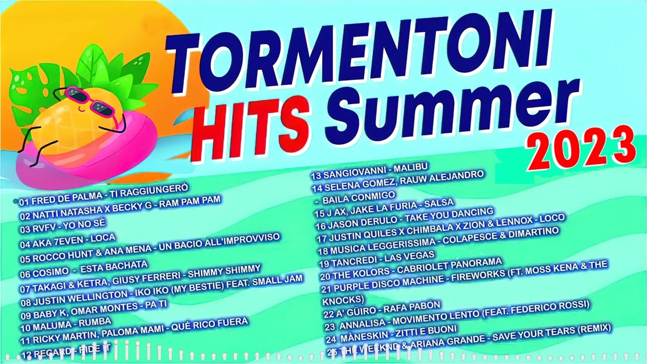 MUSICA ESTATE 2023 - TORMENTONI DELL ESTATE 2023 - CANZONI DEL MOMENTO 2023