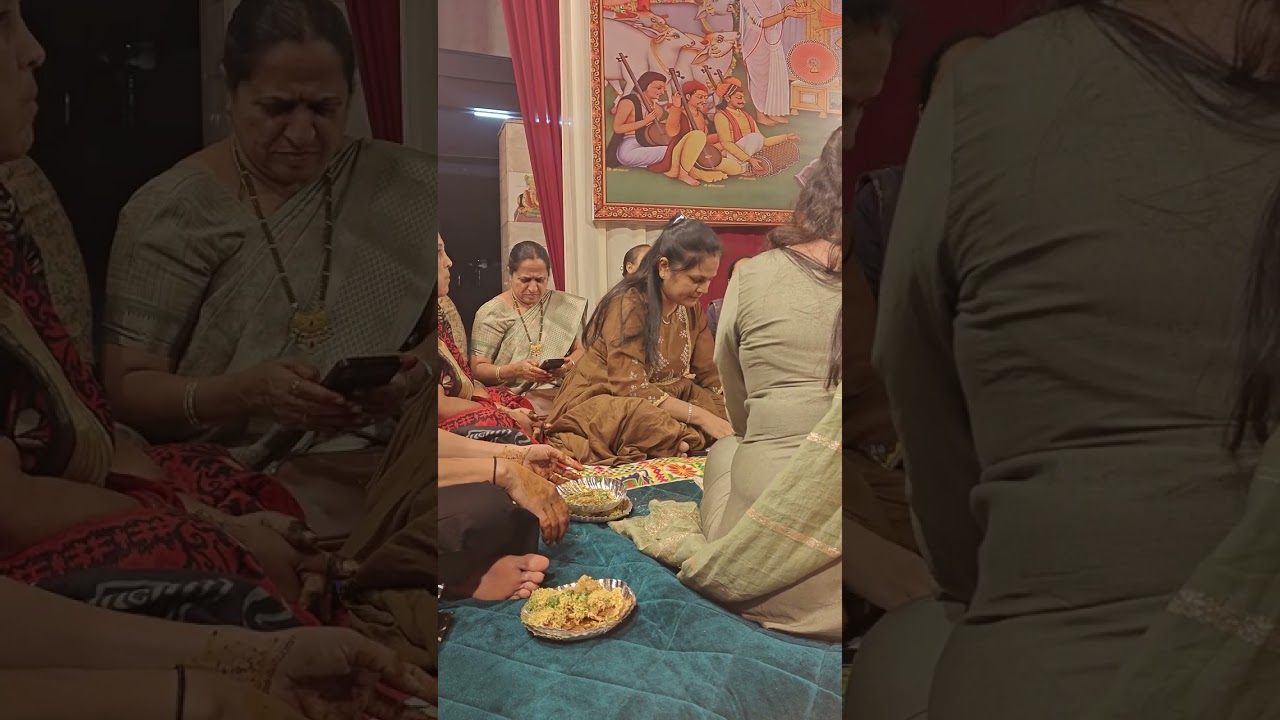 ગુજરાતી ફટાણું ☺️ કઈ વહુ બ્યુટીફુલ છે.😂 છેલ્લે સુધી જોજો ફટાણું સાંભળવાની મજા આવશે.😅🤗#fatana#funny 