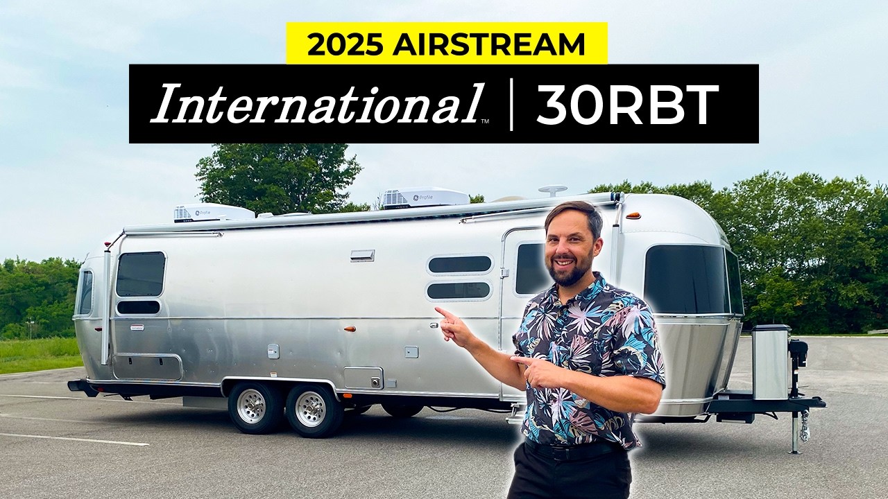 Прекрасный новый Airstream International 30RB 2025 года: обзорная экскурсия