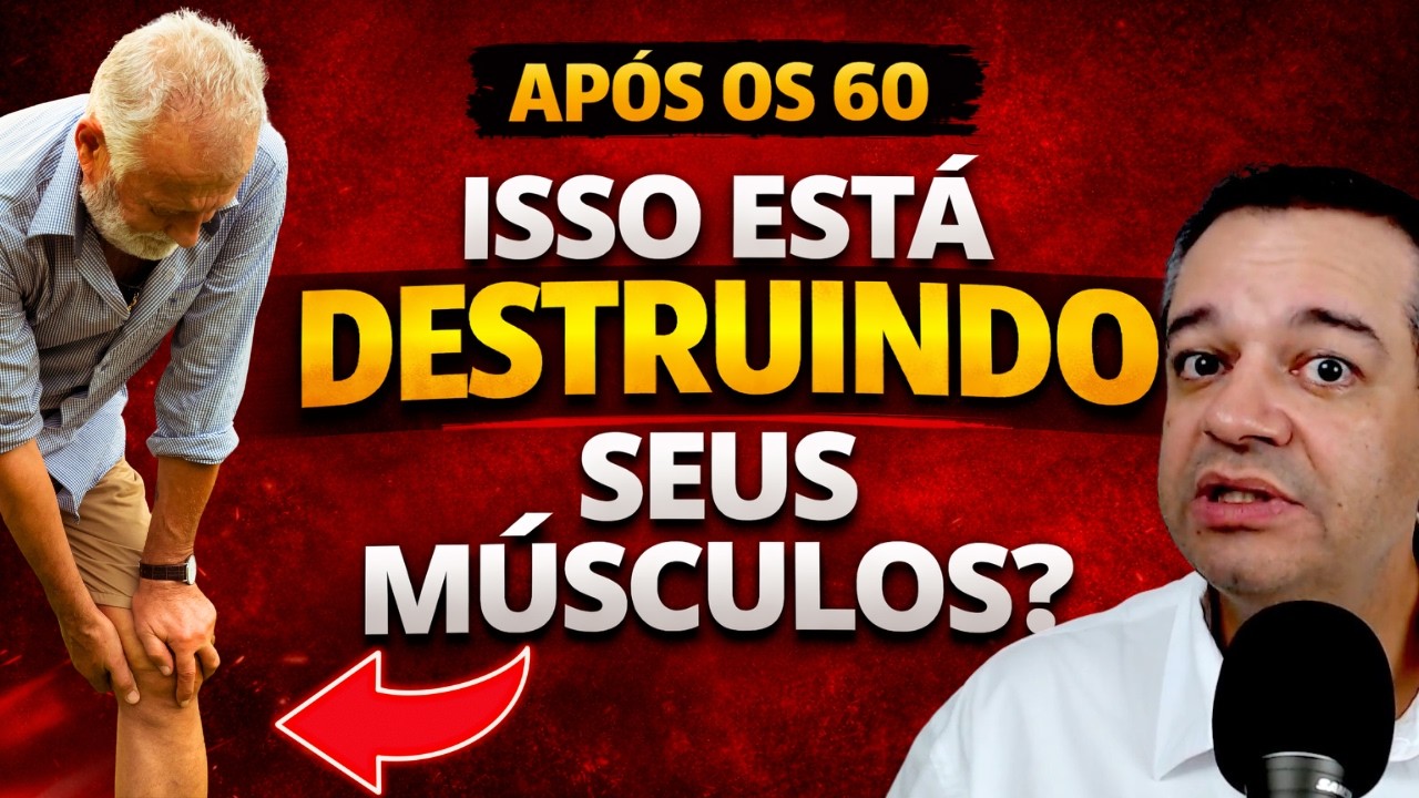 ISSO ESTÁ DESTRUINDO SEUS MÚSCULOS APÓS OS 60 ( E VOCÊ NEM PERCEBE) | Dr Flávio Jambo