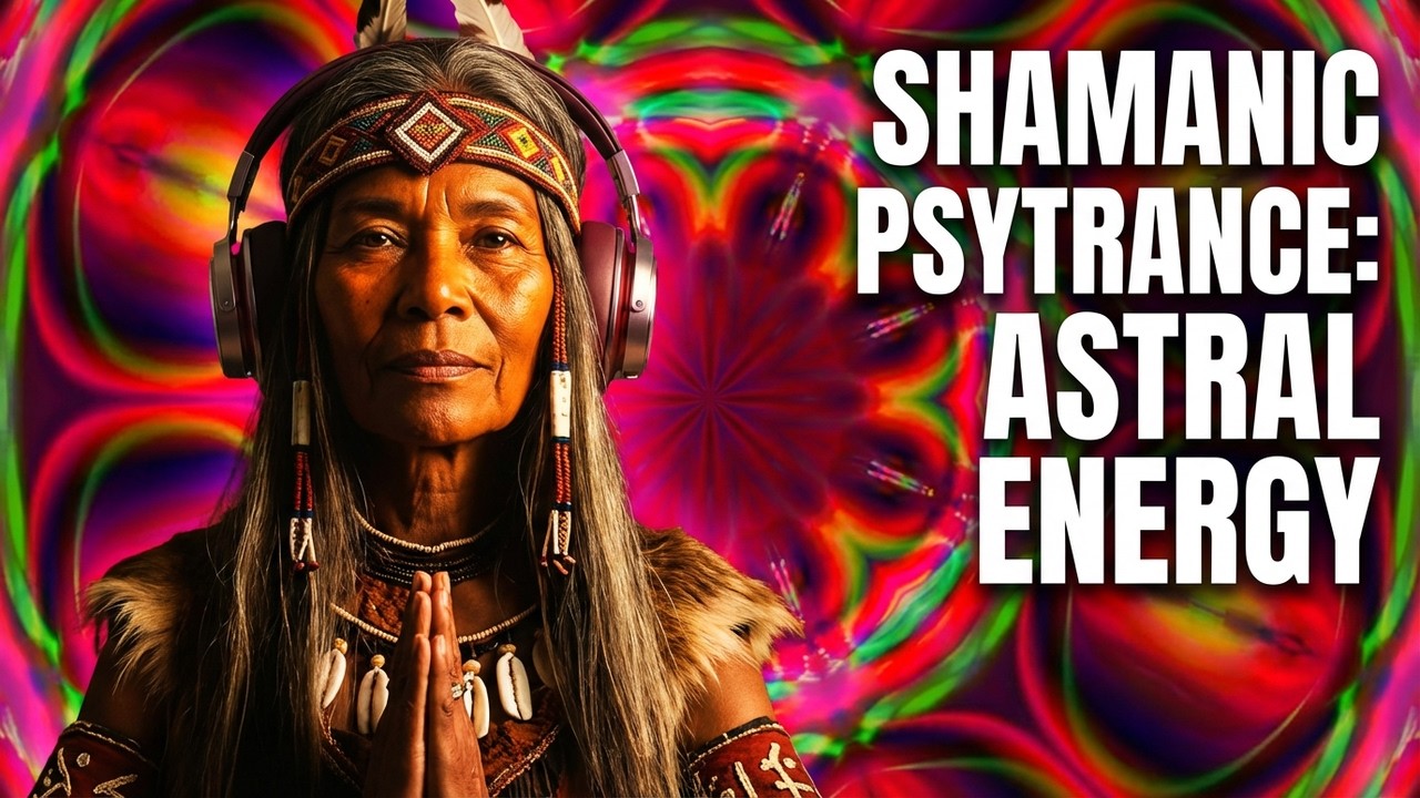 🌀 SHAMANIC PSYTRANCE: Astral Energy (3D Visuals) | Psychedelic Journey #25