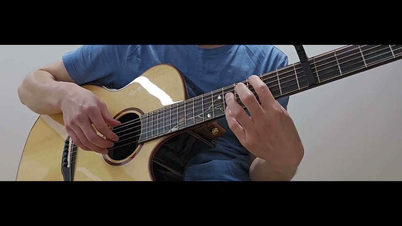 (귀멸의 칼날 OST) 아카자 회상 - Fingerstyle Guitar Cover - jun kim