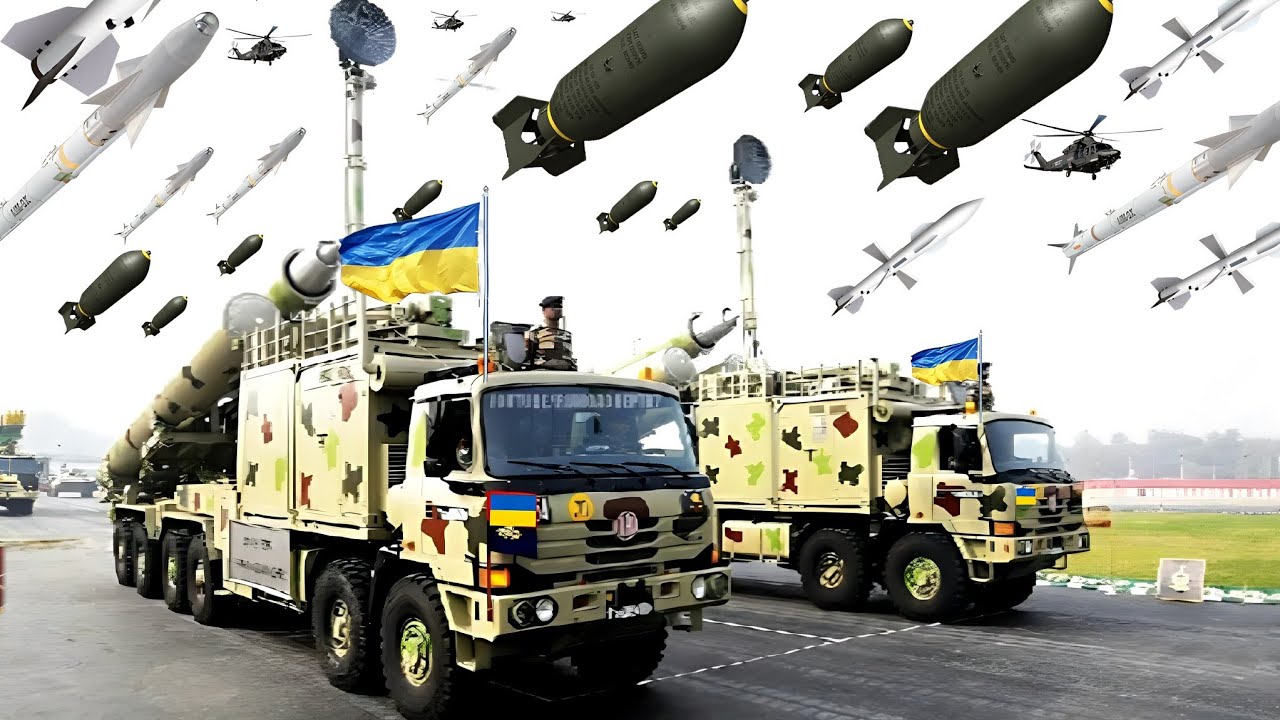 dramatic!! 5 minutes ago 1.8 thousand Ukrainian missiles were fired brutally at Russia