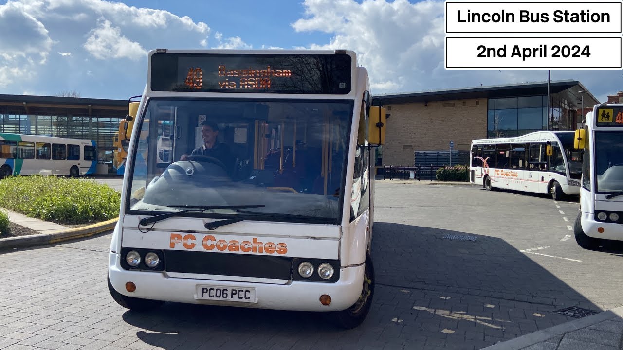 Buses at Lincoln Central Bus Station (02/04/2024)