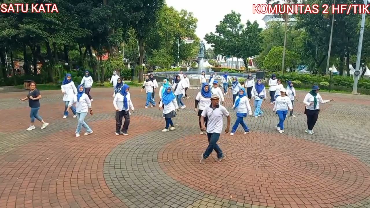 SATU KATA .Choreo by: Caecilia Maria Fatruan (INA)2026.Demo by : KOMUNITAS 2HF.Jum'at Sore. TIK