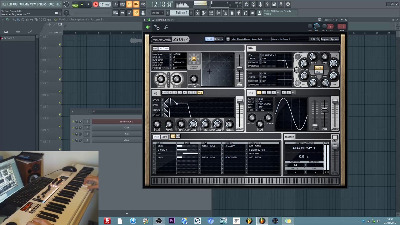 Z3ta 2+ Leads - Demo Improvisations