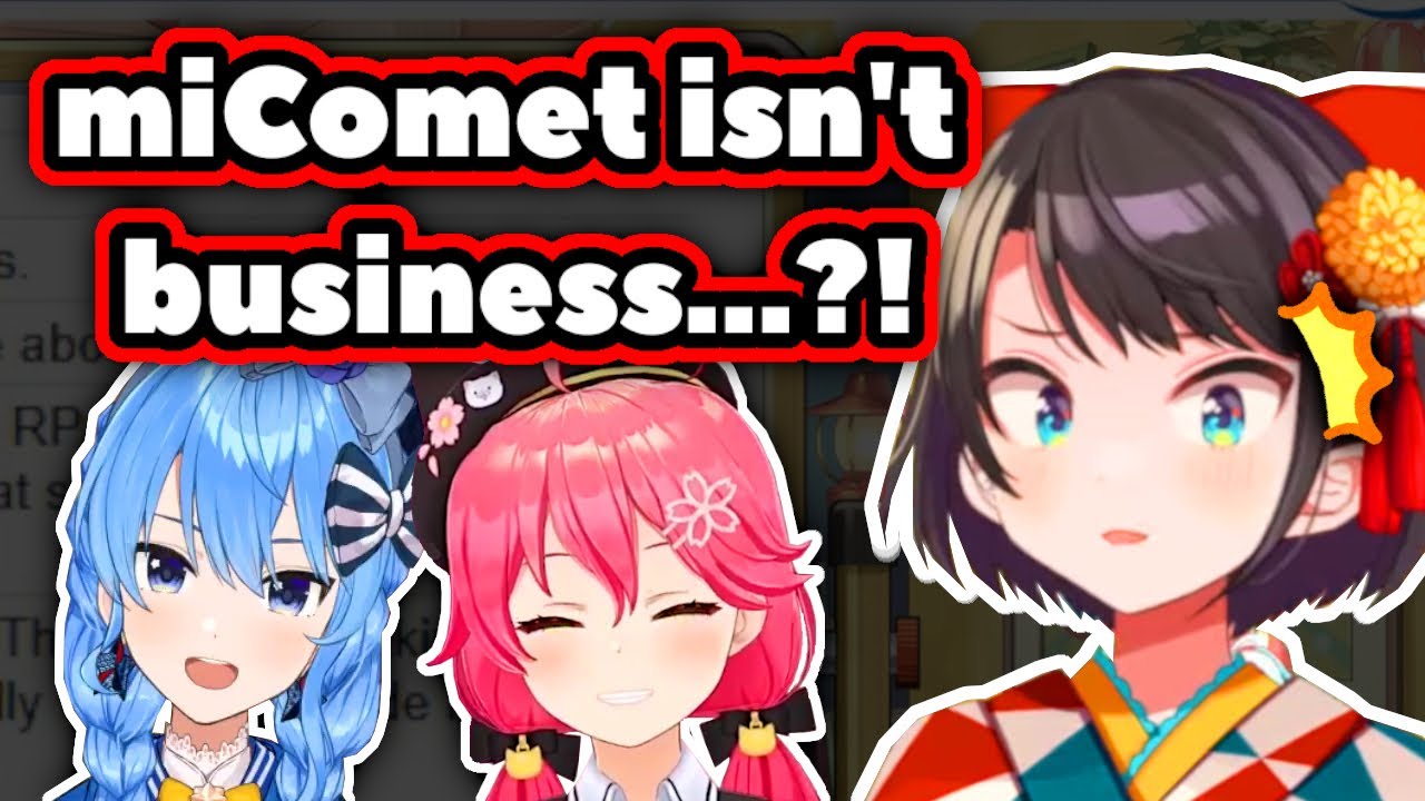 Miko & Suisei Hint At Something on Discord Profiles, Subaru Notices【ENG Sub / hololive】
