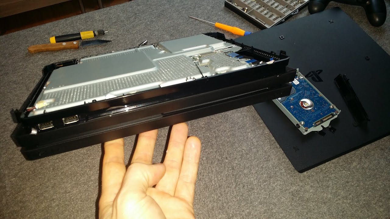 Jak wymienić dysk PS4 PRO ? // Kiedy wymiana pasty procesora PS4 PRO ??? //