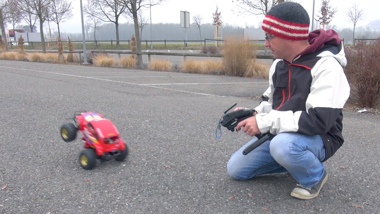 Tamiya Monster Beetle с дифференциалом MIP Super Ball становится бесколлекторным!