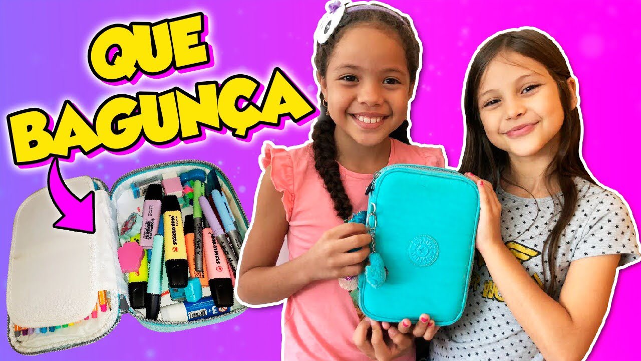 ORGANIZANDO ESTOJO KIPLING DA AMIGA - Dudinha Show