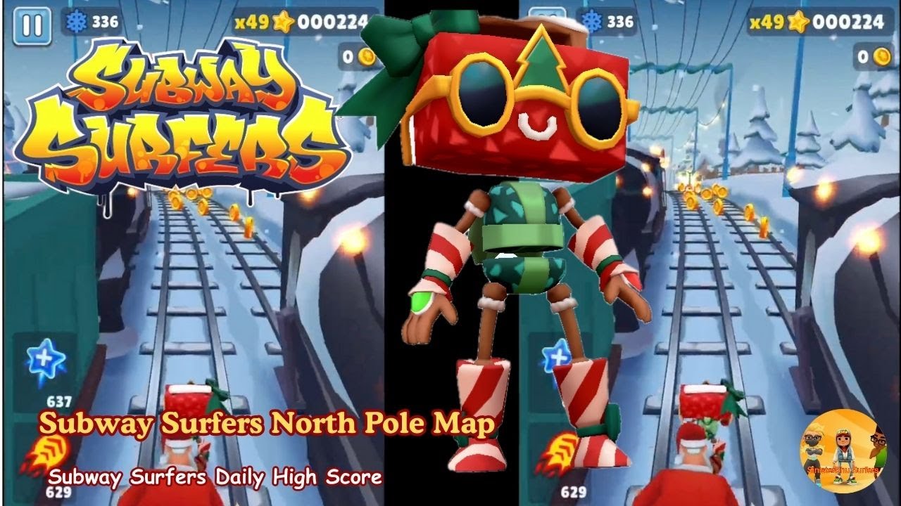 Subway Surfers Gingerbot Wrapper Outfit | Subway Surfers North Pole 2026 Gameplay