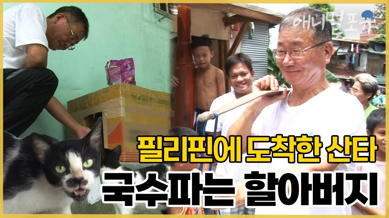 [풀버전] 필리핀 산타 할아버지의 국수집과 단골 고양이의 하루  I 필리핀으로 간 민들레 국수집 I KBS 인간극장 2014 방송