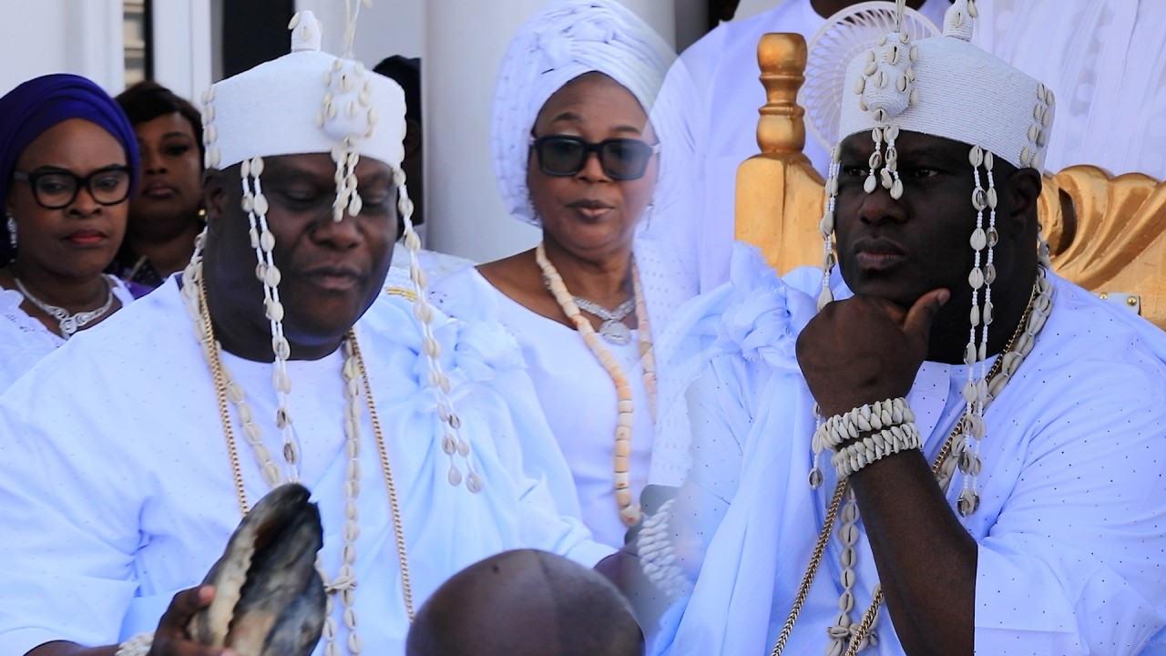OBA ADEYEYE OGUNWUSI THE (OONI OF IFE) MADE A SPECTACULAR GRAND ARRIVAL AT AJE FESTIVAL 2026