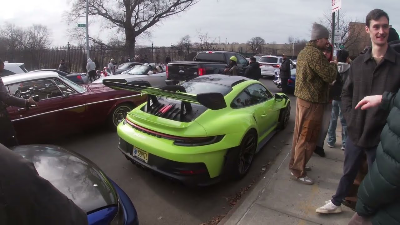Cars & Coffee NYC: Porsche's & BMW's Galore. 1M's, GT3 RS' & More.