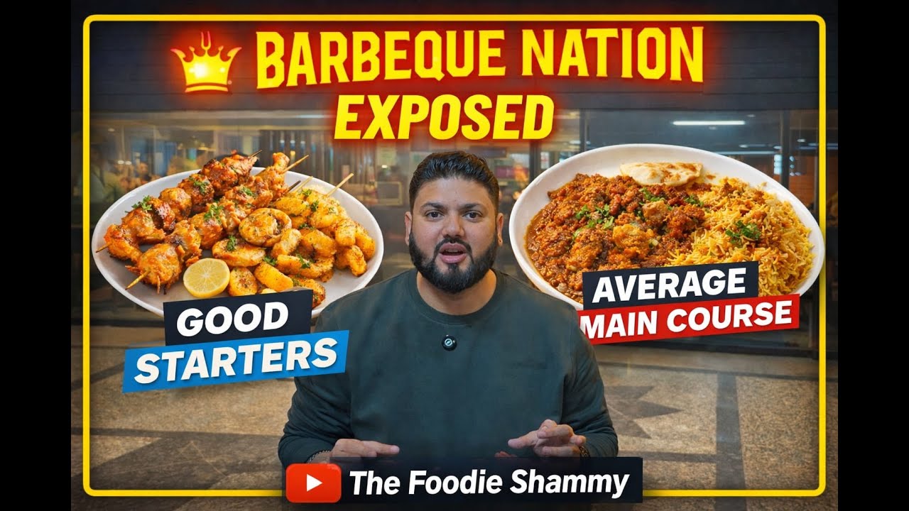 Barbeque Nation Buffet Review 🍖 | Good Starters, Average Main Course #food #viral #buffet #unlimited