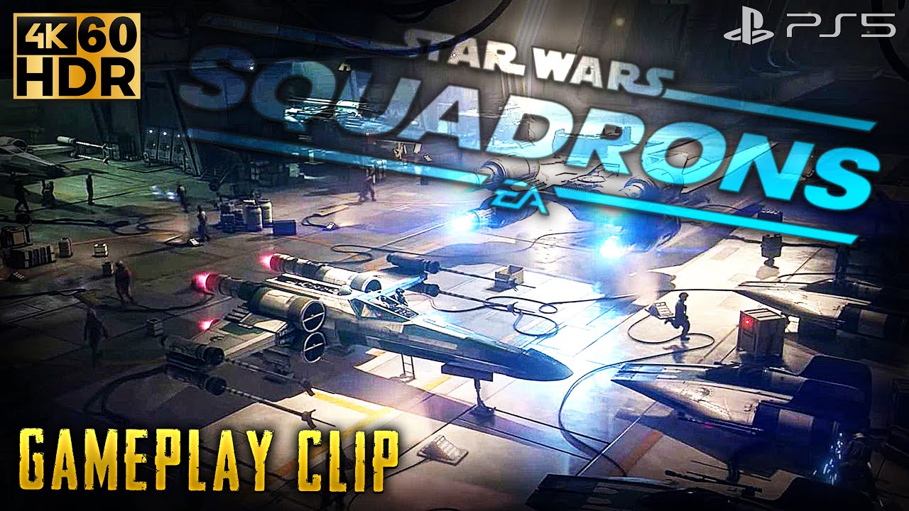 STAR WARS&trade; -  Squadrons - 4k HDR 60fps Gameplay [PS5]