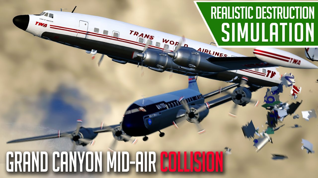 Grand Canyon 1956: HOW Did Two Airliners Collide? (3D Reconstruction)