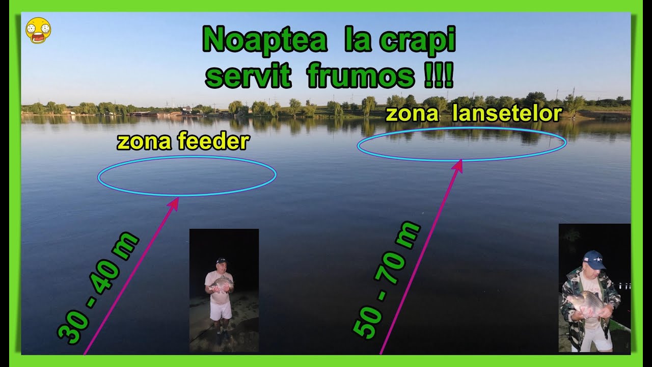 #Pescuit Tancabesti#pescuit de noapte...crapi la feeder si senzori