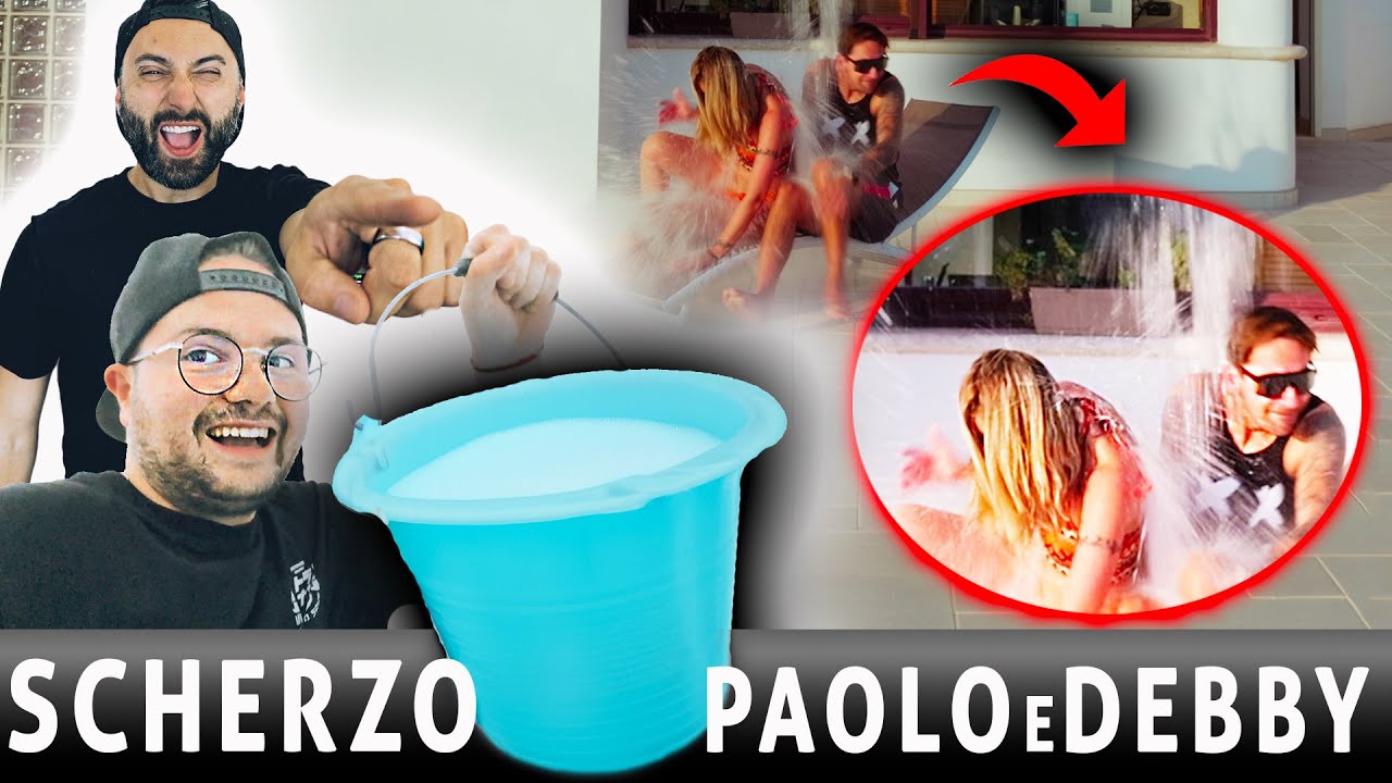 PRANK EPICO AL PIT ** PAOLO E DEBBY COLPITI **