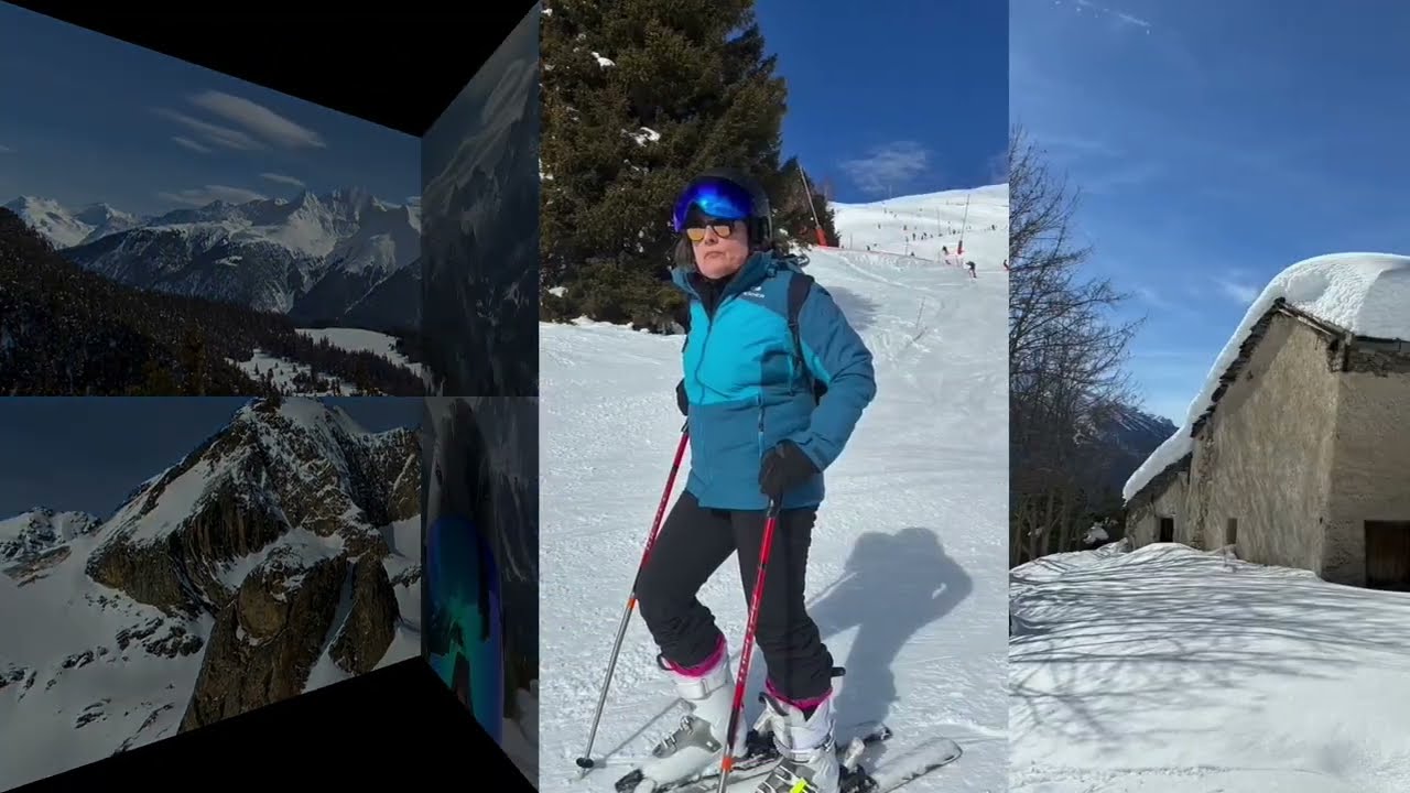 Montagnes enneigées à Aussois, février 2026 en Vanoise   HD 1080p
