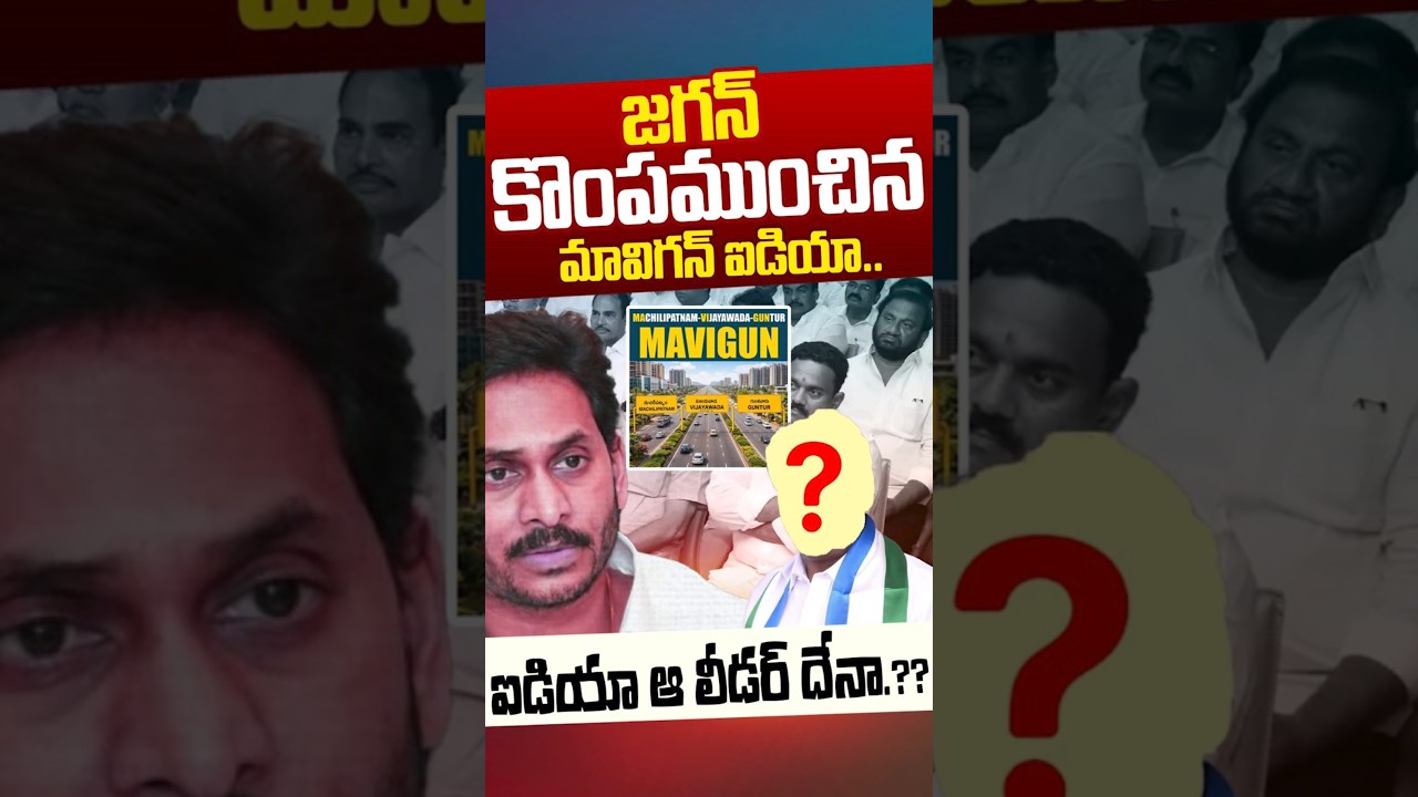 జగన్ కొంపముంచిన మావిగన్ ఐడియా..! | YS Jagan MAVIGUN Controversy | YT Shorts | YCP | Nethra Tv Telugu