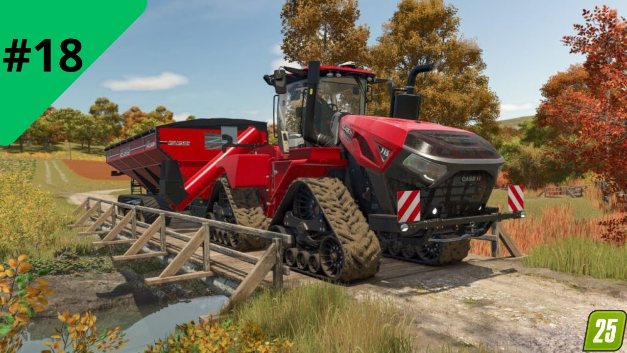 FARMING SIMULATOR 2025 🔹 Episode 18 🔹Survival on Riverbend Springs🔹Our Second Field!!