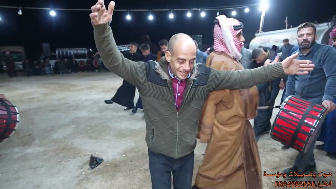 افراح عشيره البوشيخ الحفل برعايه صوت مؤسسه الخليل العريس علي شحود العزيزي الفنان ربيع البصري ح3