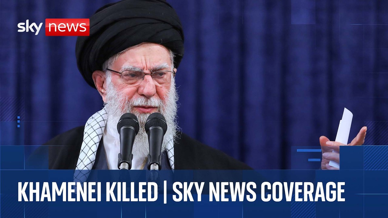 Ayatollah Khamenei killed, Iranian state media confirms, as US and Israel launch new strikes