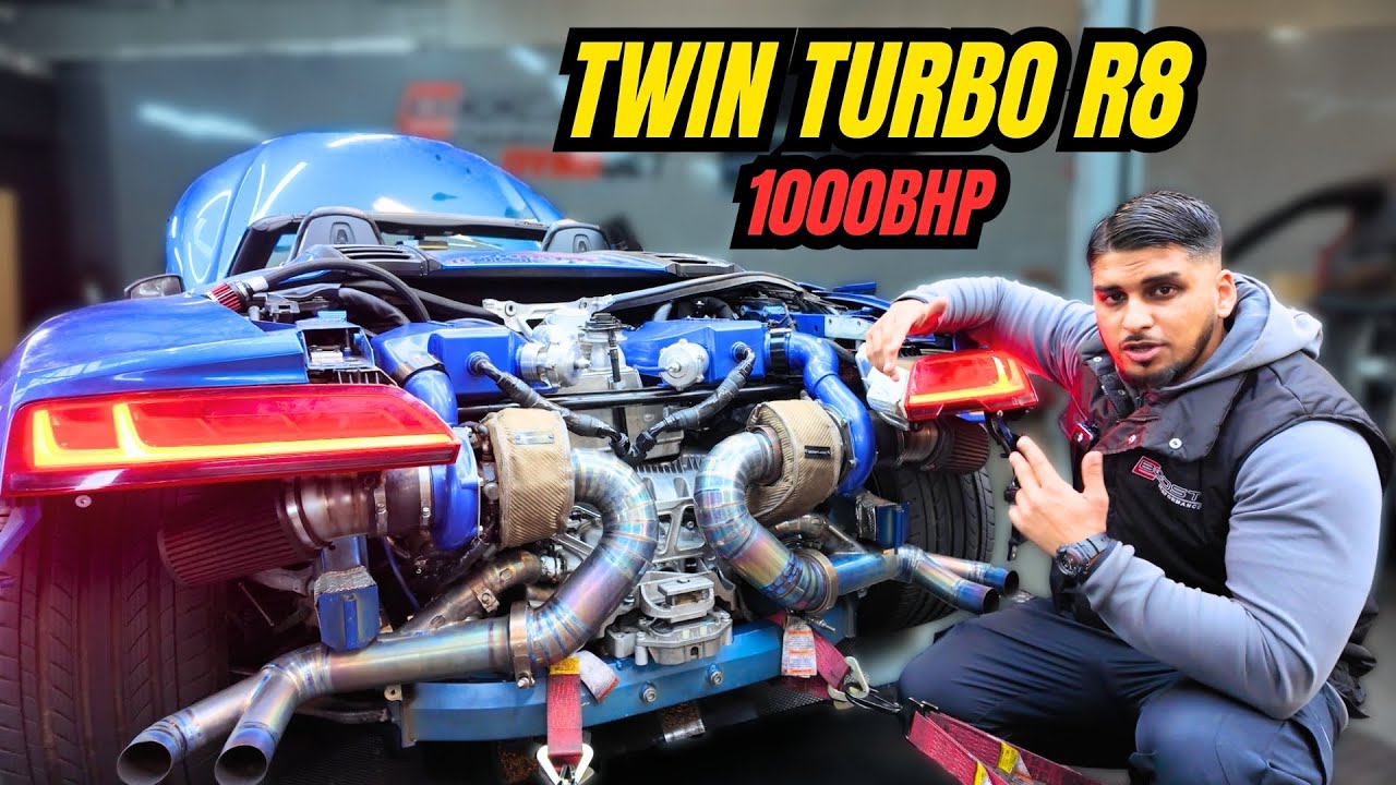 I JUST BUILT THE FASTEST AUDI R8 SPYDER IN THE UK - TWIN TURBO KIT