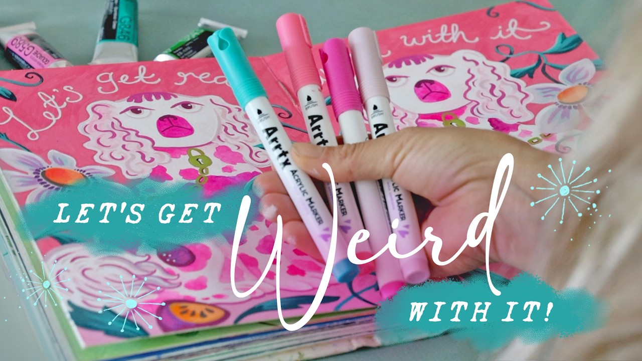 ARRTX Acrylic Markers Honest Review 🦩 The World Needs Your Weird Art