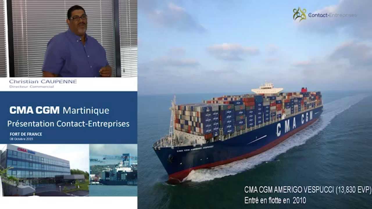 Contact-Entreprises à bord du Fort Saint-Pierre de la CMA-CGM