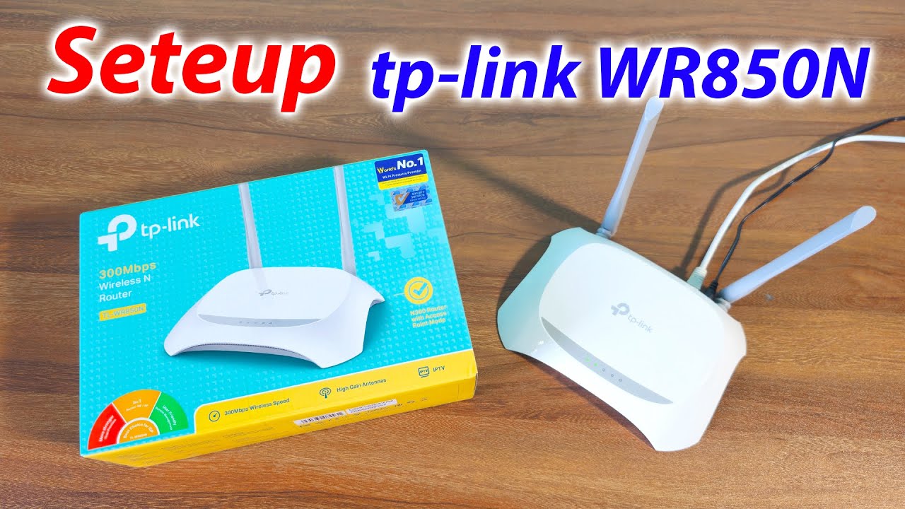 Настройка маршрутизатора TL WR850N