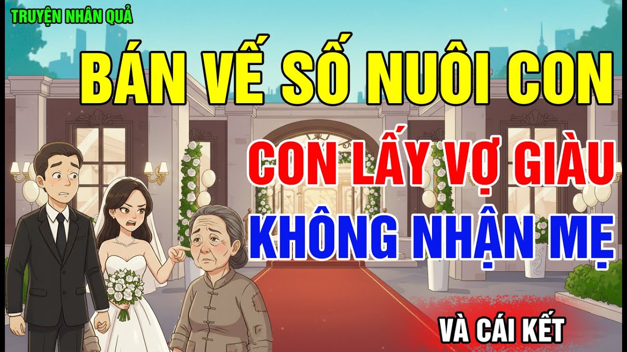 Chuyện Nhân Quả: Mẹ Bán Vé Số Nuôi Con Ăn Học, Con Lấy Vợ Giàu Không Nhận Mẹ, Vì Sợ Xấu Hổ