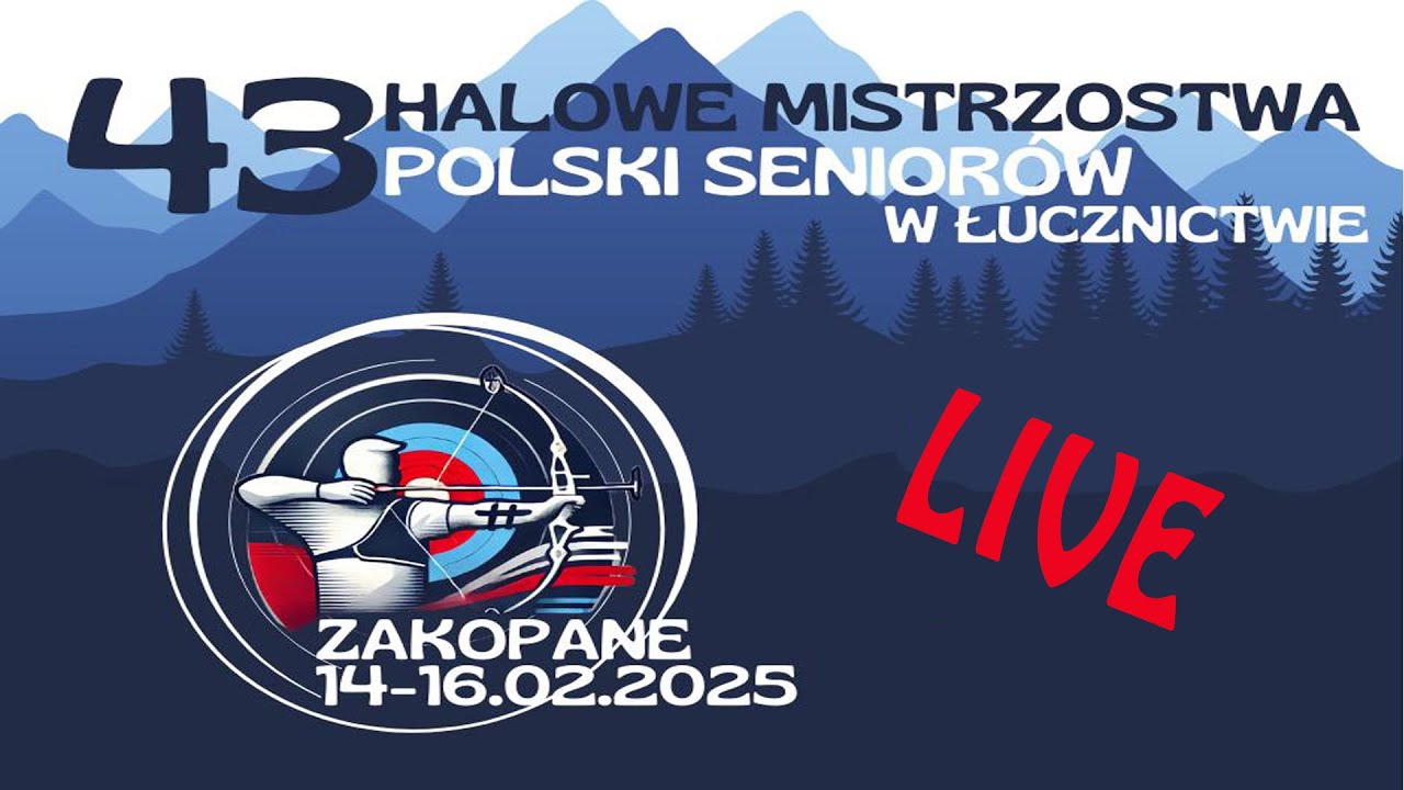 43 Halowe Mistrzostwa Polski Seniorów w łucznictwie - dzień finałowy.