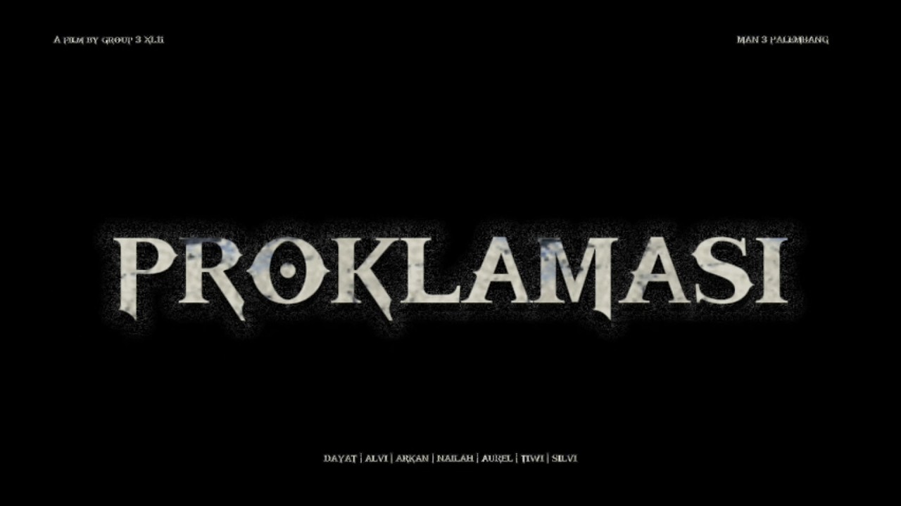 DETIK-DETIK PROKLAMASI | KELOMPOK 3 | KELAS 11.11 | MAN 3 PALEMBANG