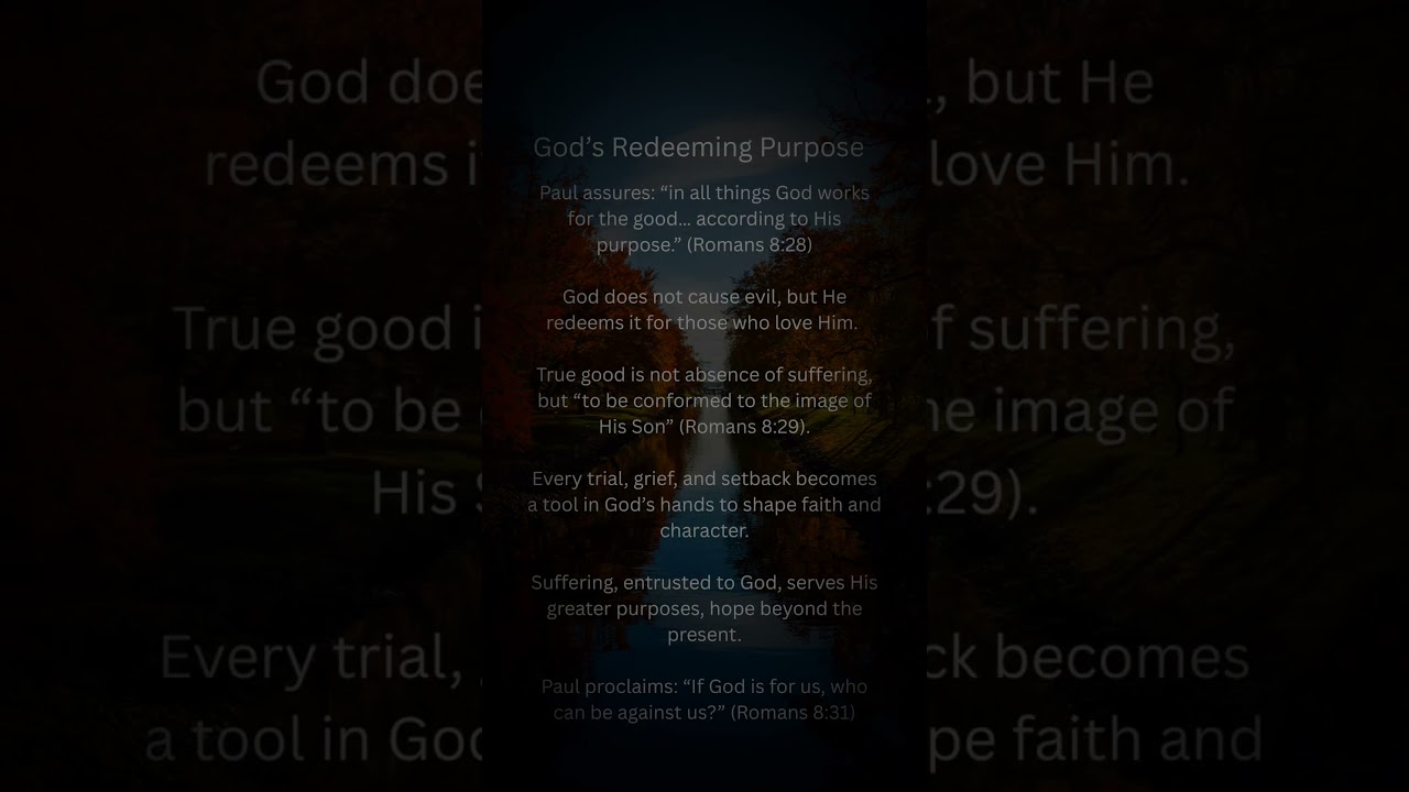 Finding Hope in Pain & God&rsquo;s Plan
