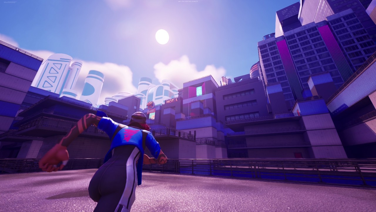 The biggest freeroam parkour game in Fortnite (Rift's Edge Update)